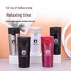First Gen Stainless Steel Double-Wall Insulated Coffee Cup for Car - Portable Pop-up Design