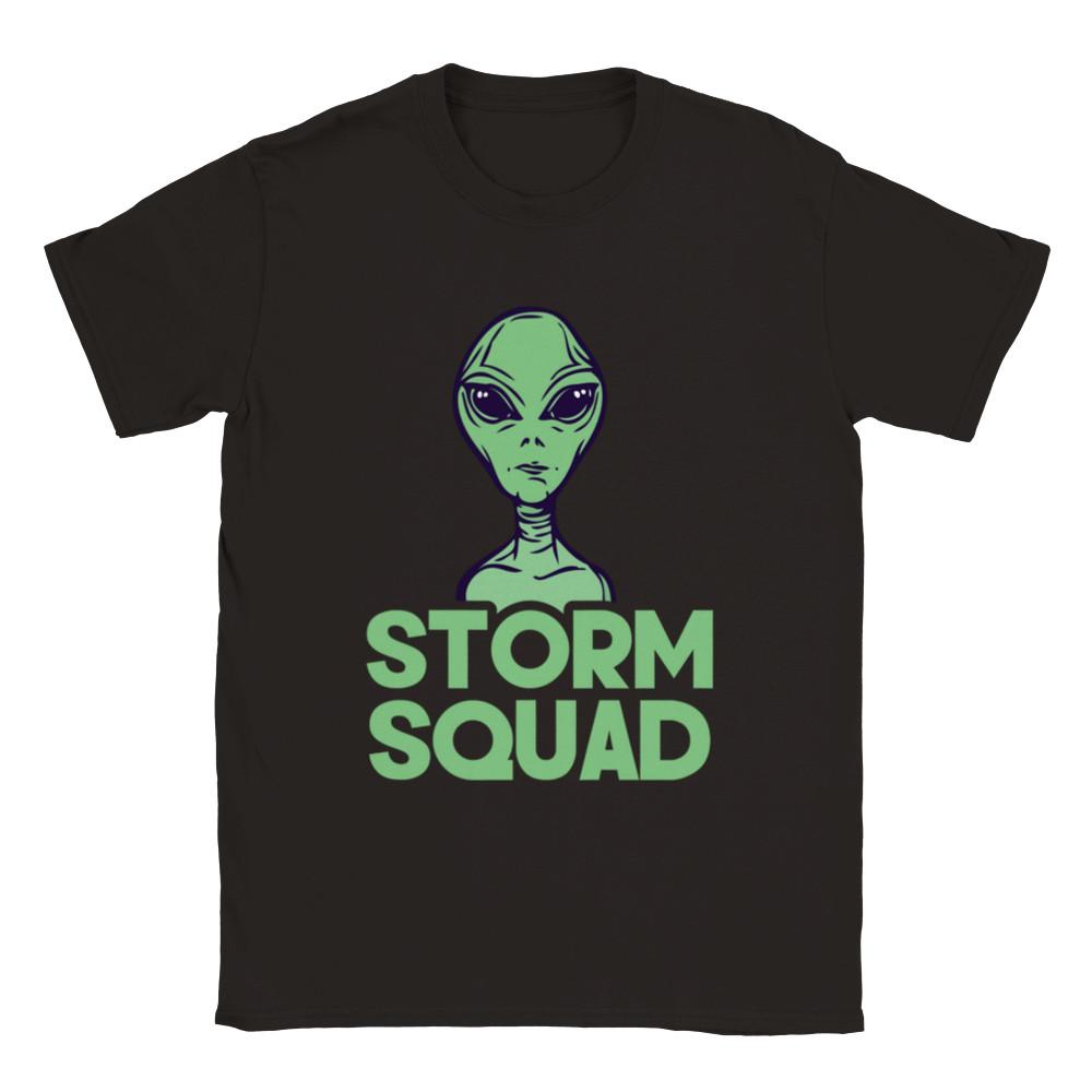 Storm Squad - ET - Alien - UFO - Area 51 Unisex Crewneck T-shirt Unisex T-Shirt M