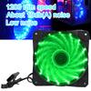 Chassis Fan Computer Cooler PC Accessory 3-Wire 15-Light Mute LED Streamer Colorful 12CM15-Light