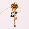 European American Fashion Pumpkin Crystal Brooch – Halloween Edition
