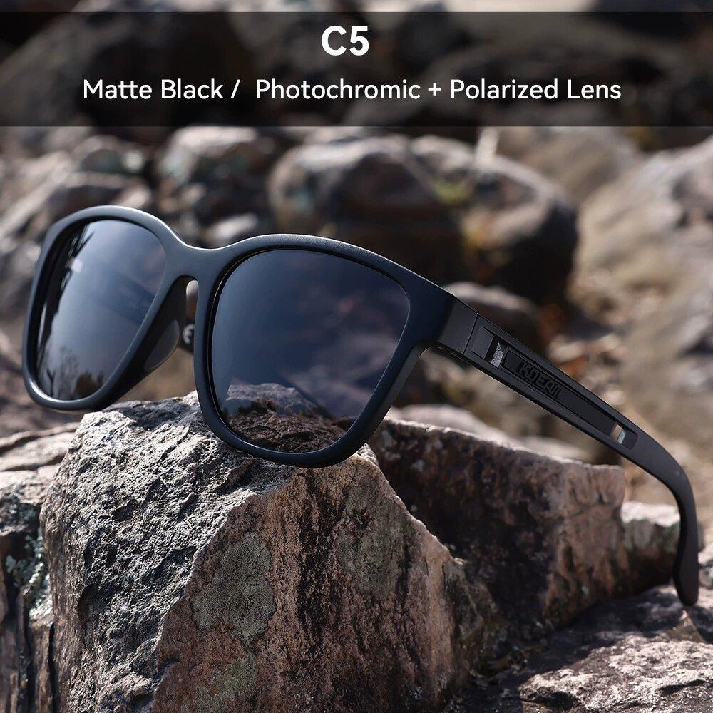 New KDEAM Brand Vintage Round Polarized Sunglasses For Men Unisex Size Steampunk TR90 Sun Glasses Travel Women Party Shades