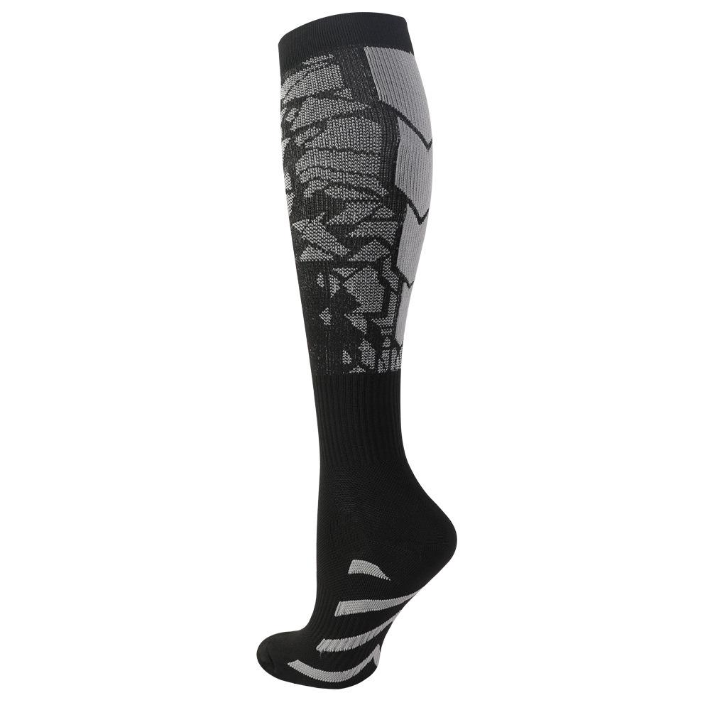 Cross-border Sports Compression Socks for Men & Women: Mid-calf Running, Yoga, and Calf Support Socks. S/M