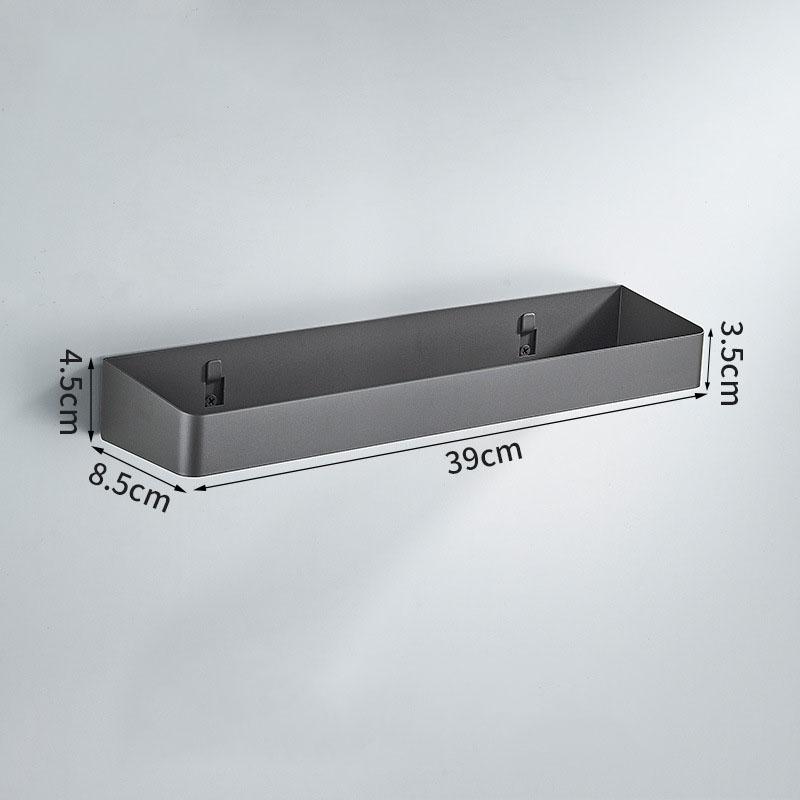 Wall-Mounted Bathroom Shelf Stainless Steel Storage Rack for Toiletries And Towels 304 Steel Kitchen Storage Rack for Bathroom