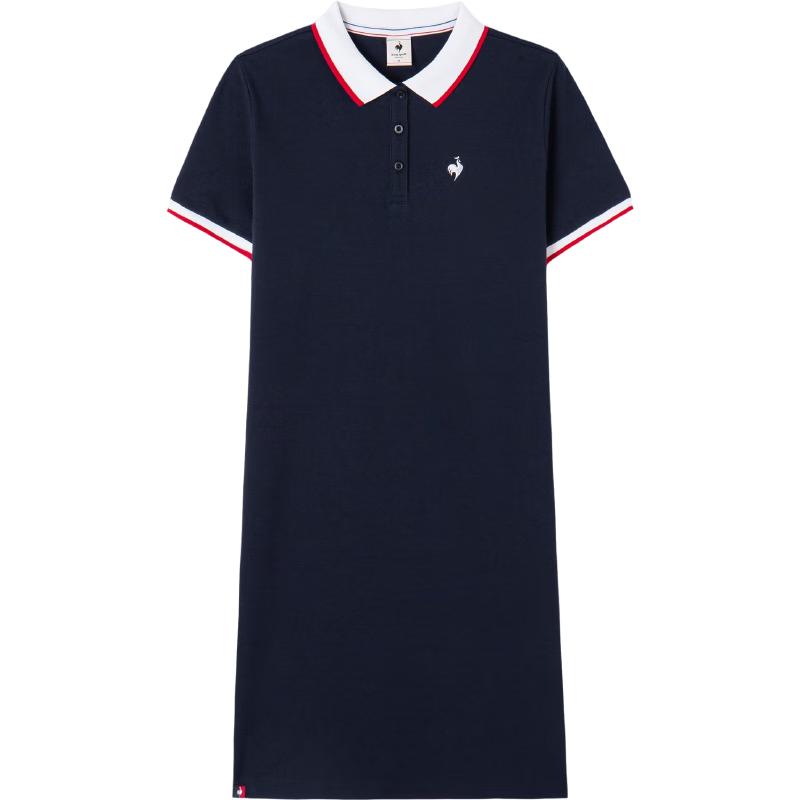 Le coq sportif Women's Casual Short-Sleeve Polo Dress