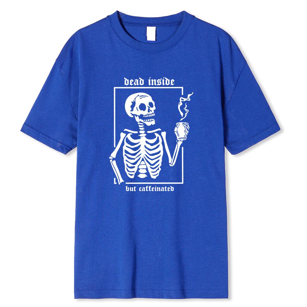 

Наслаждайтесь кофе время уличного принта мужские футболки винтаж 100% хлопок повседневный дышащий свободный узор круглый вырез для мужчин 3XL