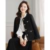 Bold woolen French socialite high-end top