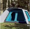 Vidaxl 9-person Blue Camping Tent with Vestibule
