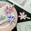 10Pcs Multicolor Duckbill Hair Clip Orchid Floral Hair Clip Gifts Side Bangs Clip  Hair Accessory