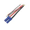 LinsyRC 2-Pack EC5 Female Connector To 4mm 4.0mm Bullet Banana Connector Plug, with 2S Lipo JST-XH Balance Plug Leads