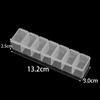 Multiple Styles Storage Container Jewelry Box Clear Plastic Organizer Box Earrings Rings Beads Storage Organizer Display Case
