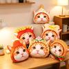 10/40Cm Realistic Food Cat Fluffy Buddy Plush Filled Creature Plaything Backrest Pad Birth Day Festive Presents Little Gentlemen Princesses Boys