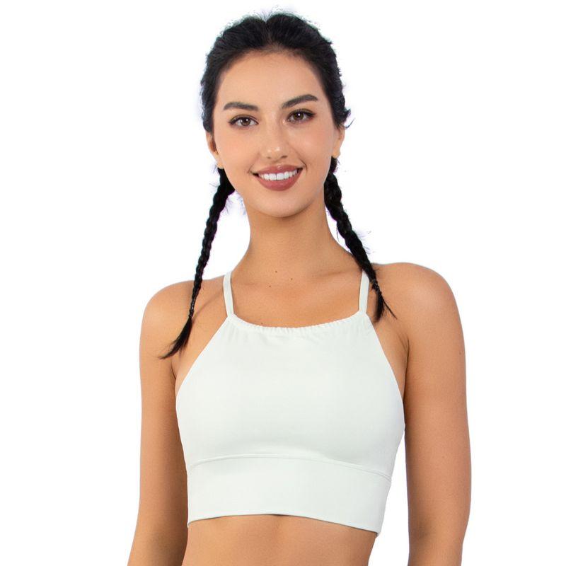 Fashion New Sports Bra Bra Internet Celebrity Ins Apron Sexy Yoga Shockproof Intimates High Elastic Quick-Drying Beauty Back Breathable