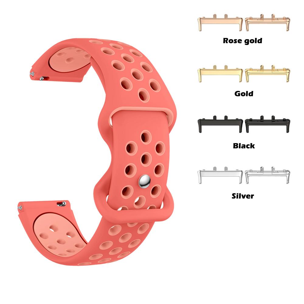 Two Tone Strap for Samsung Galaxy Watch Fit3 Breathable Round Hole Band Suitable for Samsung Galaxy Watch Fit3 Smartwatch Correa