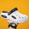 Fashion Clogs Men Sandals Lightweight Breathable Slip-On Sandals Non-Slip Water Shoes for Summer Beach Sandals