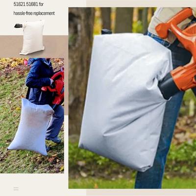 Collecteur de feuilles pliable portable Sac à feuilles résistant à l'usure Facile à ranger Grande capacité Outils de ramassage de feuilles Feuilles