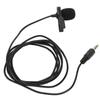 Lavalier Microphone Noise Reduction Omnidirectional Clip On Mic for Interview Streaming