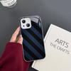 Fiber Texture Tempered Glass For Iphone 14 13 12 11 Pro Mini XS MAX 14Plus X XS XR Fundas