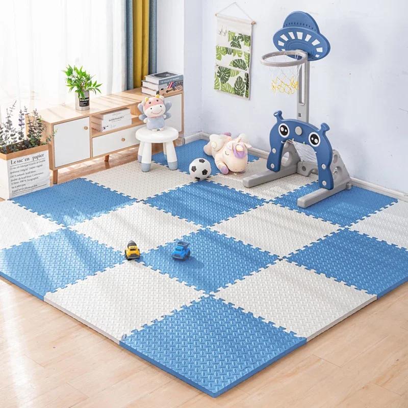 8/16pcs Pink Foam Play Mat, Interlocking Puzzle Carpet Floor Mat for Baby Crawling and Exercise Various Colors Available Toys