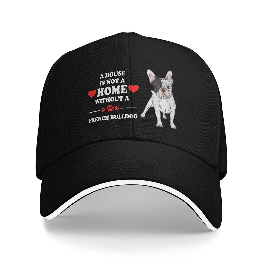 Custom Fashion French Bulldog Baseball Cap WoUnisex Unisex Adjustable Unisex Frenchie Dog Dad Hat Spring Sun Hat