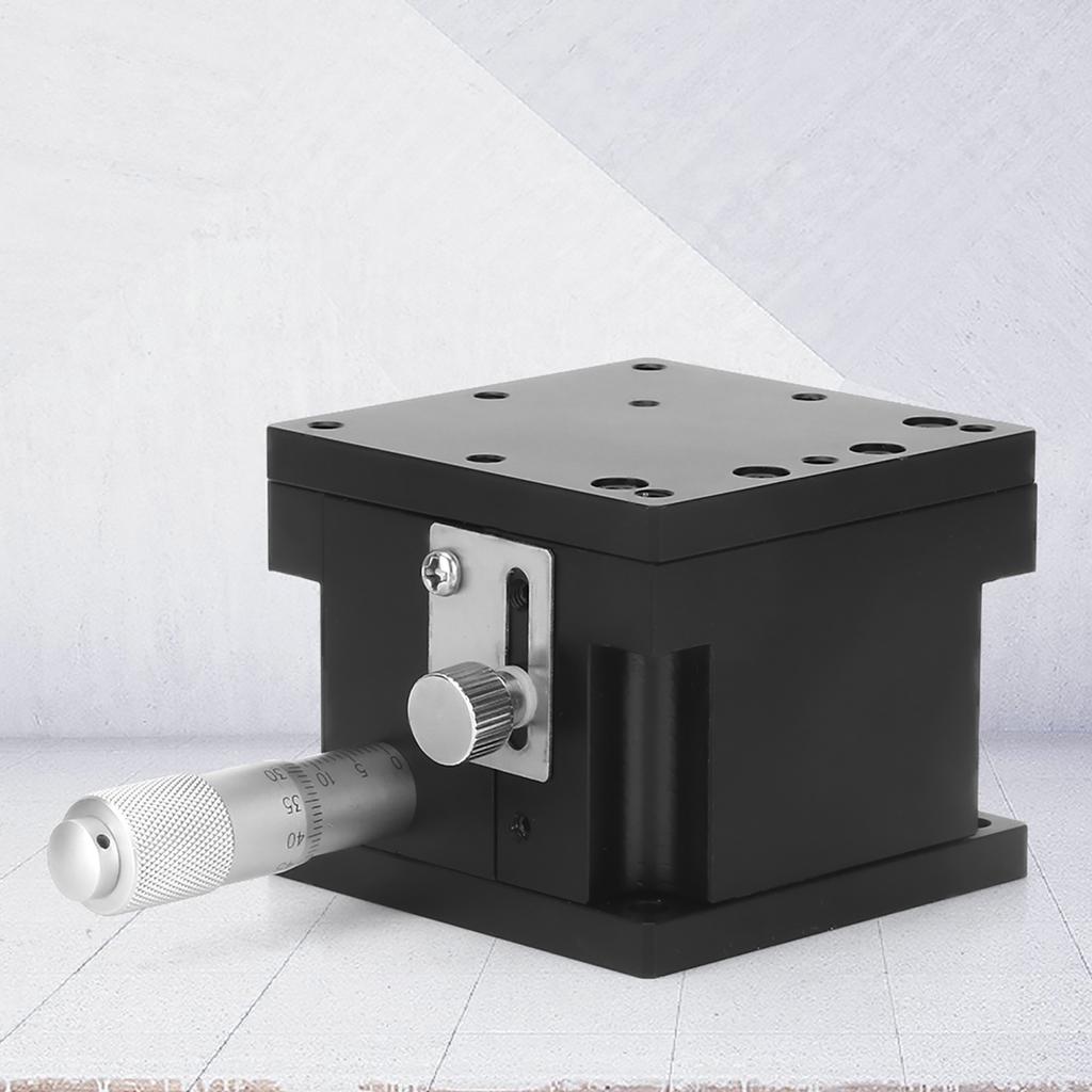 SEMZA 60 Trimming Platform Slide Table Fine Tuning Bearing Vertical Linear Stage 60*60*50mm