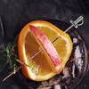 Pack Of 5 Portable Metal Cocktail Skewers Stainless Steel Fruit Picks Rustproof Blade Designs For Appetizers