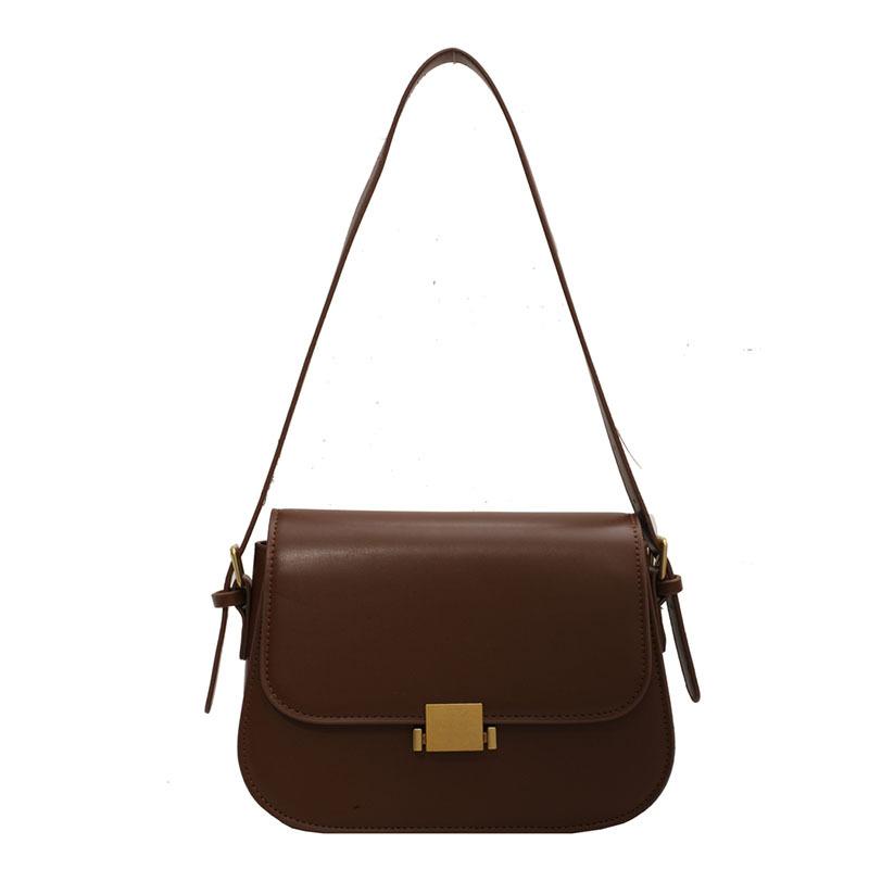 Retro Texture Foreign Style Small Bag Women's Bag 2025 New Trendy Fashion Small Square Bag Simple and Versatile One-shoulder Crossbody Bag