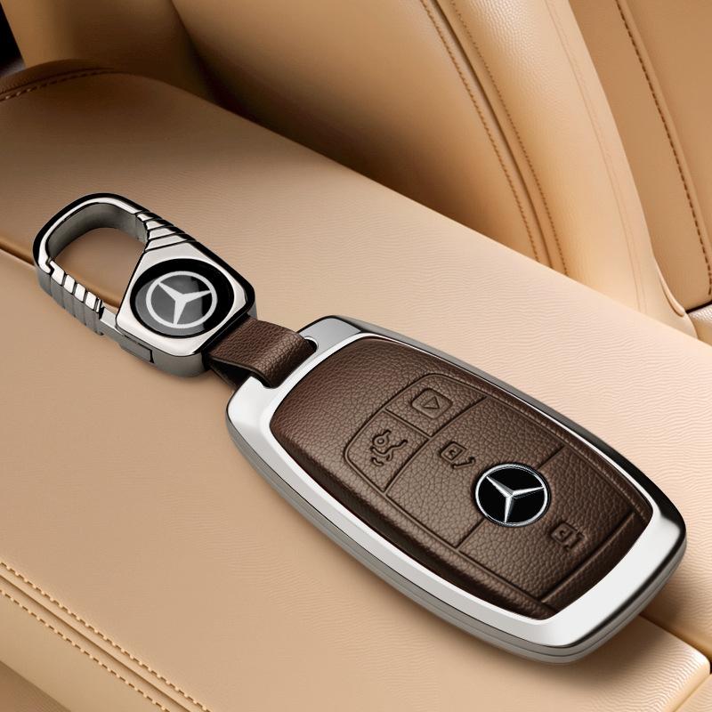 Applicable To 25 Mercedes-Benz Glc300l Key Set New C260l Men's C200l Shell Buckle S450 Bag E300L Car Eqe