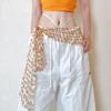 Shiny Sequin Waist Scarf Adjustable Waist Chain  Festival Wear Dance Performance Accessories