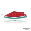 Niedlicher Wassermelonen Emaille Pin Sommerfruchtförmige Brosche Taschen Dekoration Anstecknadeln Damen Reversnadel Schmuck Geschenk
