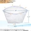 Filter Net Bag Debri Attachment Accessory Easy Clean Compatibility Tub Mesh Skimmer