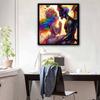 New Arrival 5D DIY Full Circle Diamond Painting "Devil Couple" Embroidery Cross Stitch Home Decor Gift