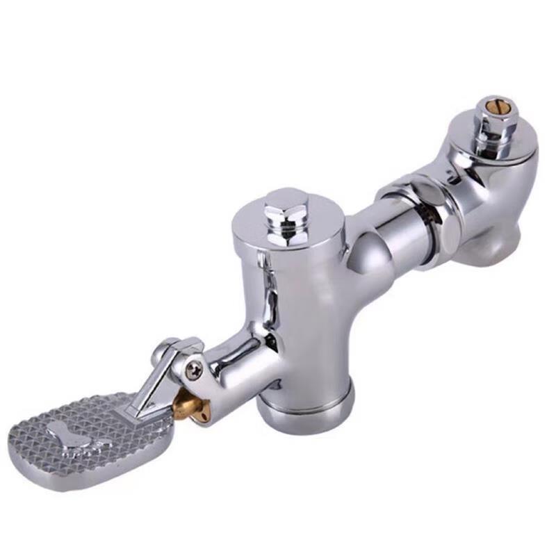 Suoji Adjustable Horizontal Foot Flush Valve Universal