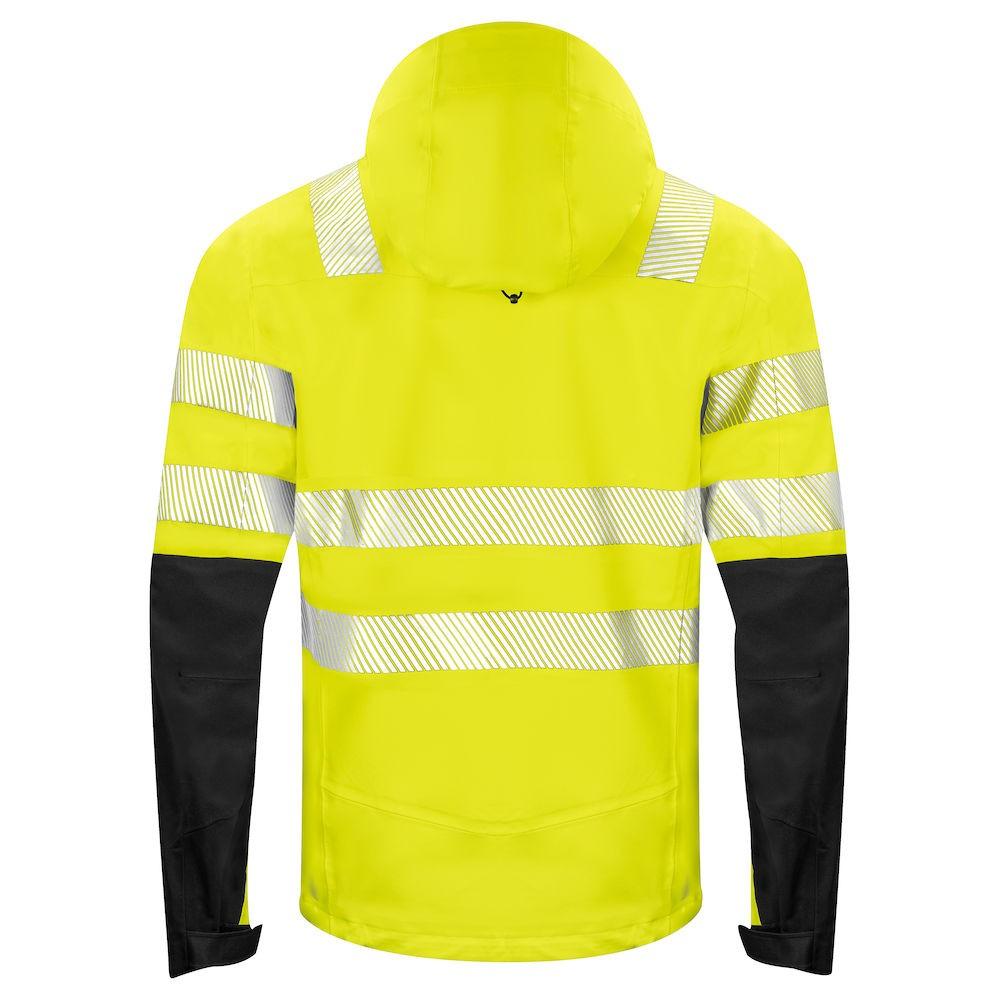 Projob Mens Hi-Vis Hooded Jacket
