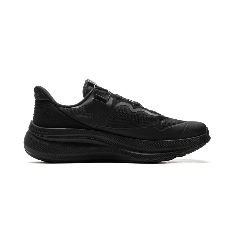 New LiNing SOFT GO MAX 2 Slip Resistant, Abrasion Resistant, Breathable Low Top Casual Shoes Unisex Black AGLV001-2