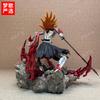 23cm Bleach Figure Kurosaki Ichigo Anime Figures Action Statue Model Doll Collection Room Decoration Desk Toys Halloween Gifts