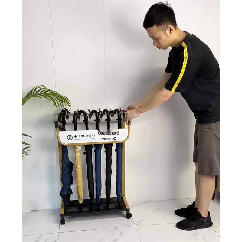 Cihuxue Lockable Large Capacity Umbrella Storage Rack