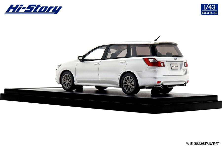 INTERALLIED Hi Story Scale Subaru EXIGA Satin White Pearl Finished Model HS518WH 1/43 2.0GT (2008)