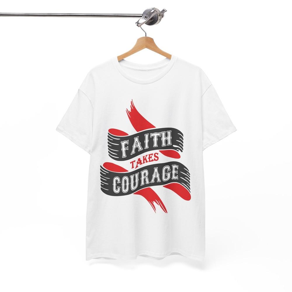 

Футболка «Христос Воскрес» | Футболка «Вера требует мужества» | Религиозная футболка с Иисусом 3XL