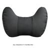 Car Neck Pillow Breathable Soft Comfortable Car Head Rest Cushion for Driving Fatigue Relieve Black