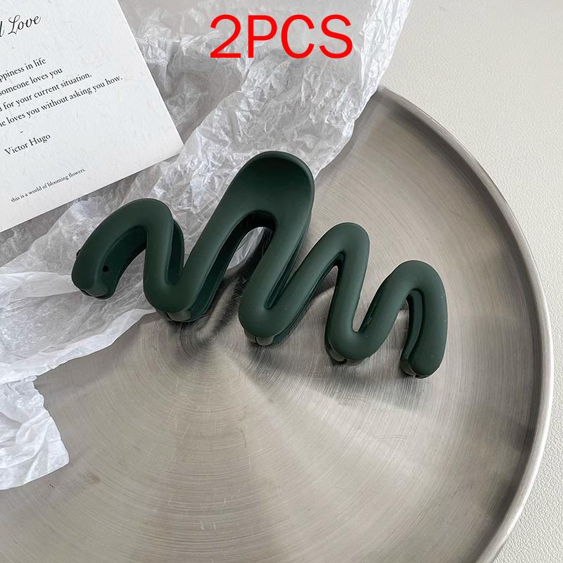 (87 Styles) 2pcs/ Set New Large Jelly Color Hair Clip Acrylic Hair Claw Shark Clamp For Women Girls Fashion Summer Updo Headwear Hair Accessories