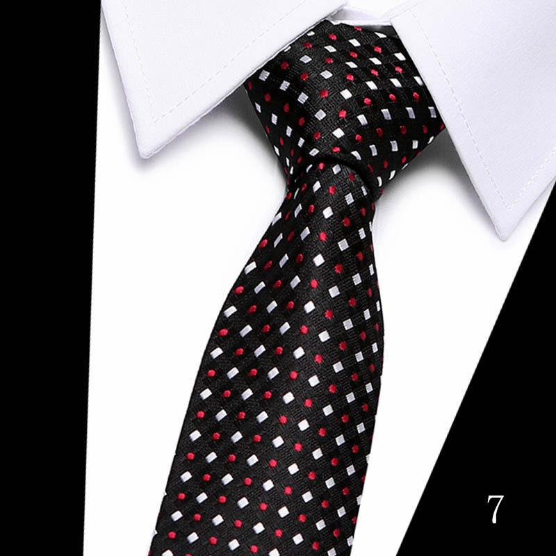Men'S Polyester Silk High-End Twill Gold Tie 7.5Cm Formal Wedding Etiquette Tie