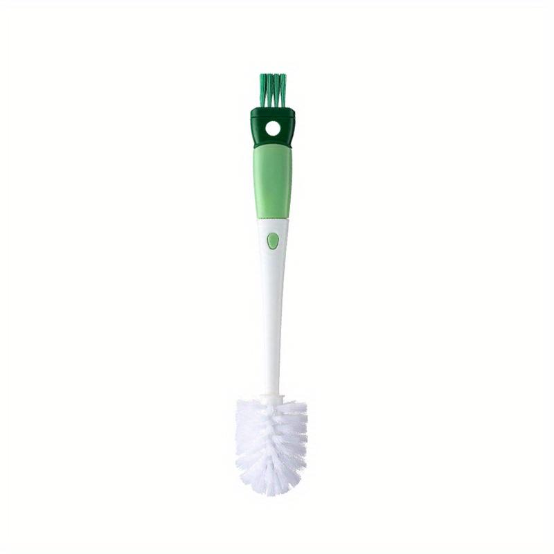 1pc, 4 In 1 Cup Brush, Long Handle Bottle Cleaning Brush, Stain Removal Brush, No Dead Corner, Nipple Brush, Crevice Brush,