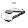 Portable Multifunctional Eyeglass Cleaning Wipe Green Microfiber Lens Brush for Sunglasses Glasses Compact Travel Scratch Free T