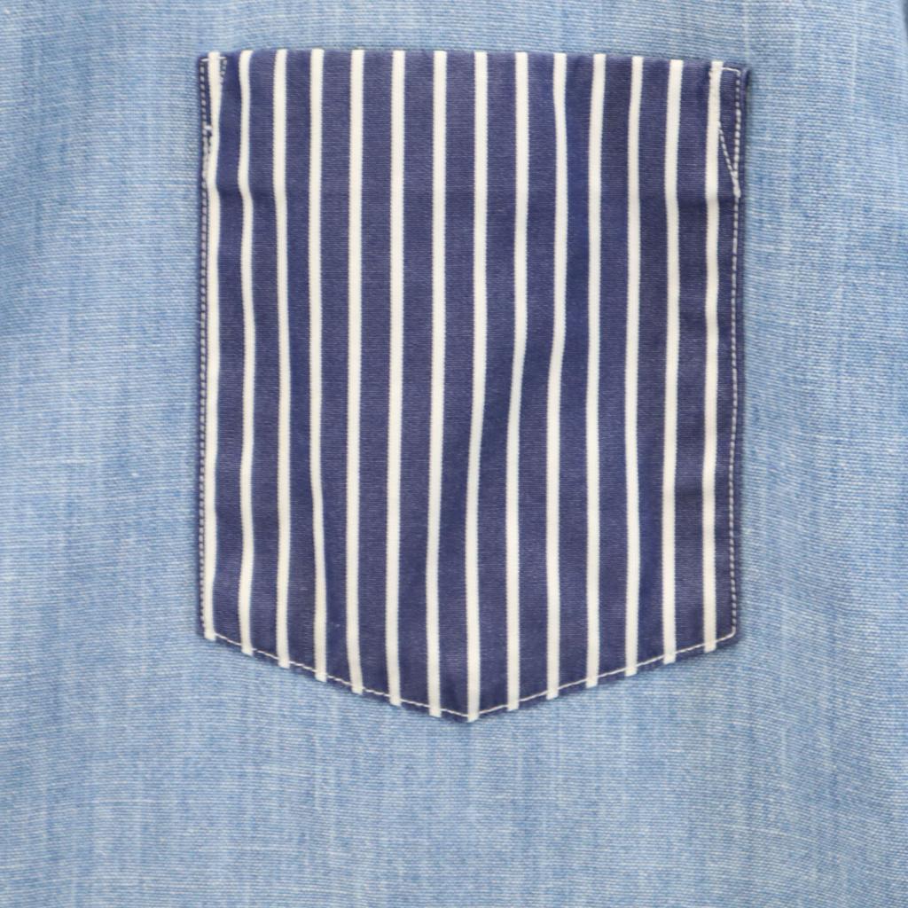 COMME Des GARCONS HOMME PLUS Made In Japan Long Sleeve Chambray Button Down Shirt Men's Used