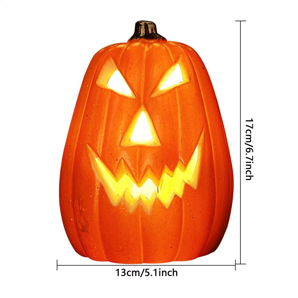 Holiday Pumpkin Candles Light Flameless Battery Operated LED Tea Light Small Pumpkin Candles For Holiday Party Decoration