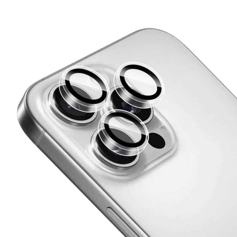Tempered Glass Lens Guard Precisions Engineered Cut Fingerprint Resistant Coating for Phone 16 Series Camera