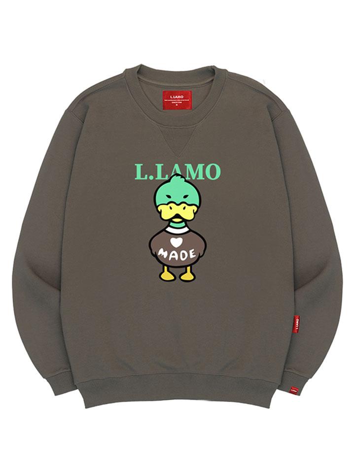Ellamo Made Duck Sweatshirt Unisex Big Size S~4Xl (A Type)