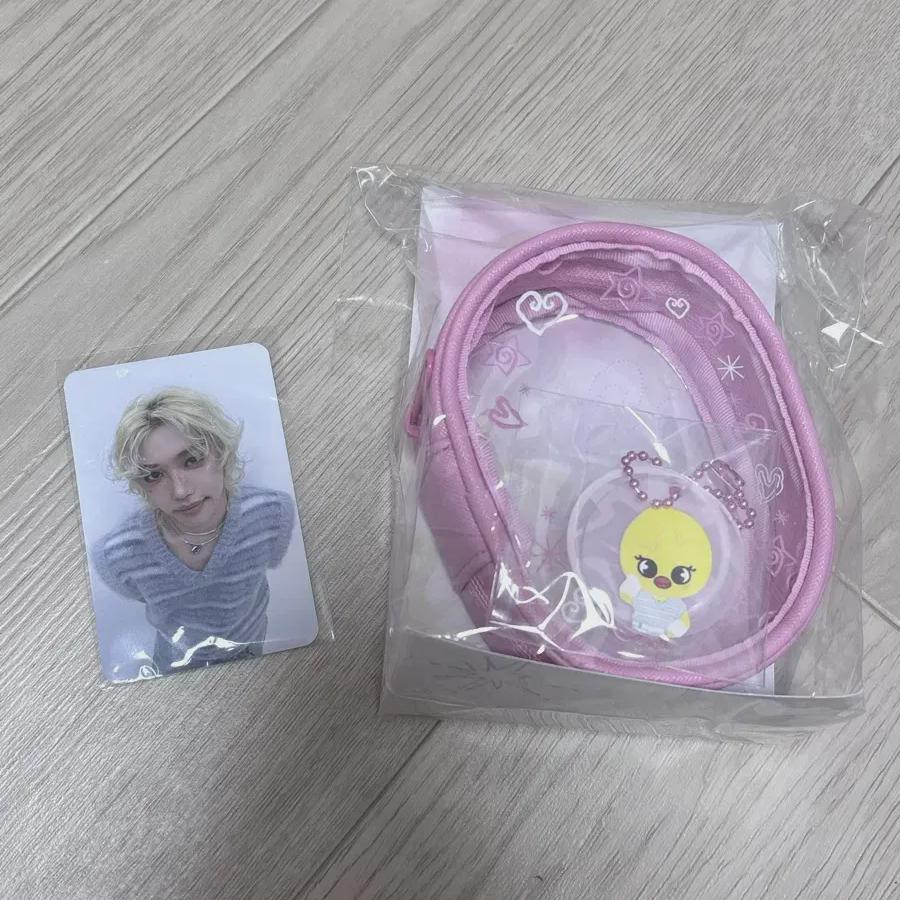 Straykids Clear Pouch Bubble Felix 