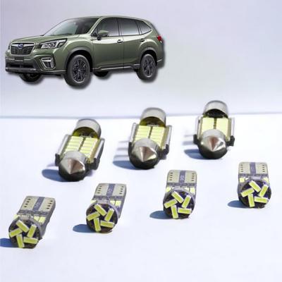 Ljus Registreringsskyltsljus Backljus LED-set för Forester SK9 Installation 6000K Ljus Interiörljusdelar Biltillbehör Anpassningsbart för Alla Utföranden av
