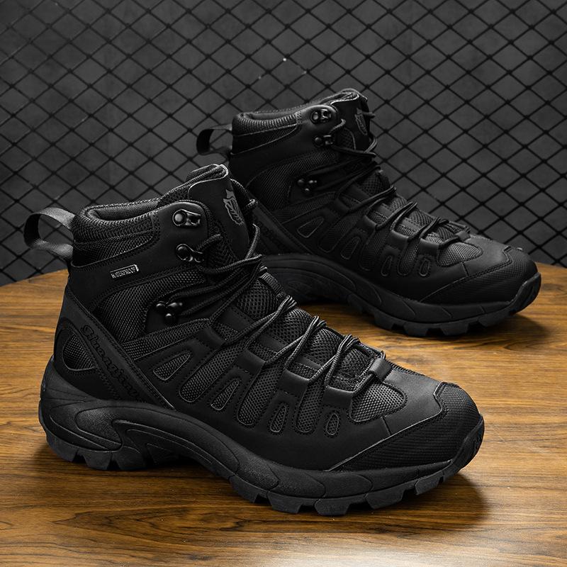 Large Size Outdoor Sports Shoes Hiking Boots Desert Boots High Top Hiking Boots Men's Boots